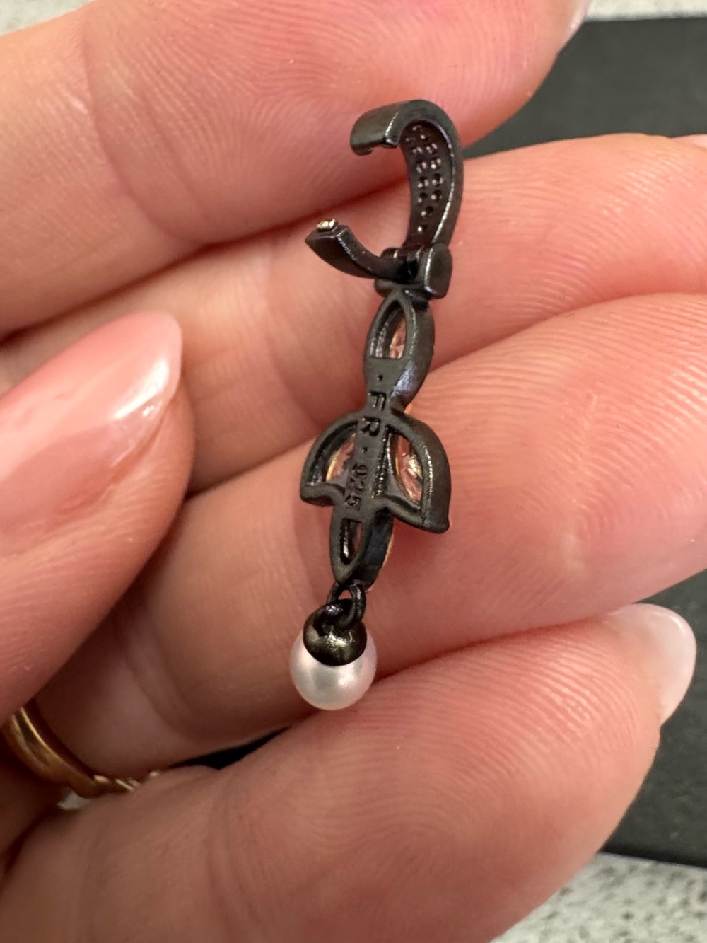 Freida Rothman Petal of Light Pearl Charm - Picture 8 of 11